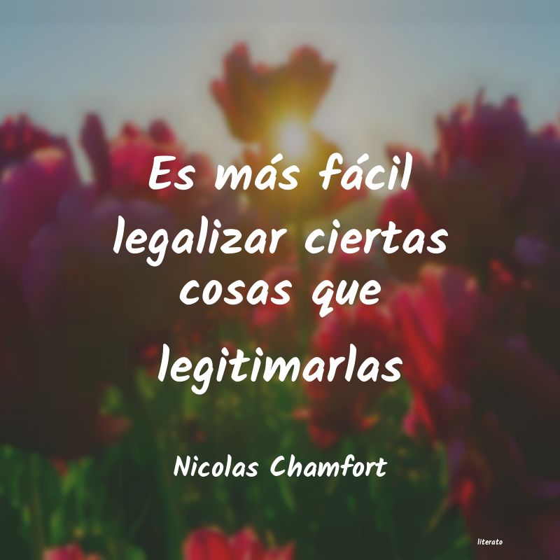 Frases de Nicolas Chamfort