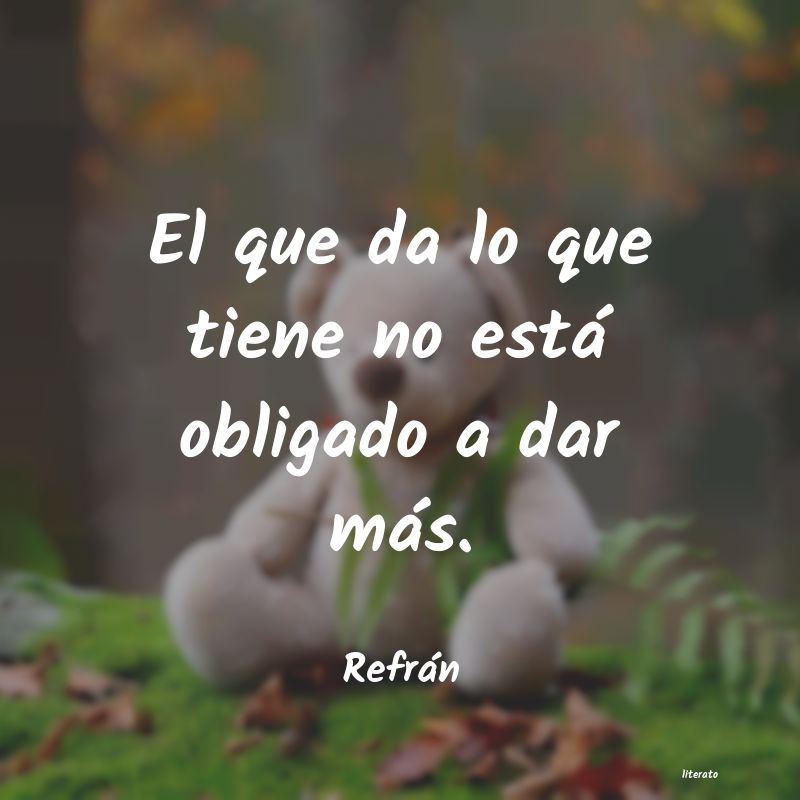 frases de RefrÃ¡n