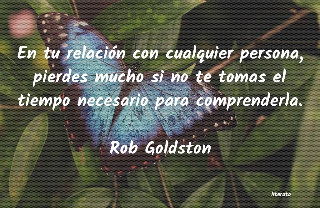 Frases de Rob Goldston