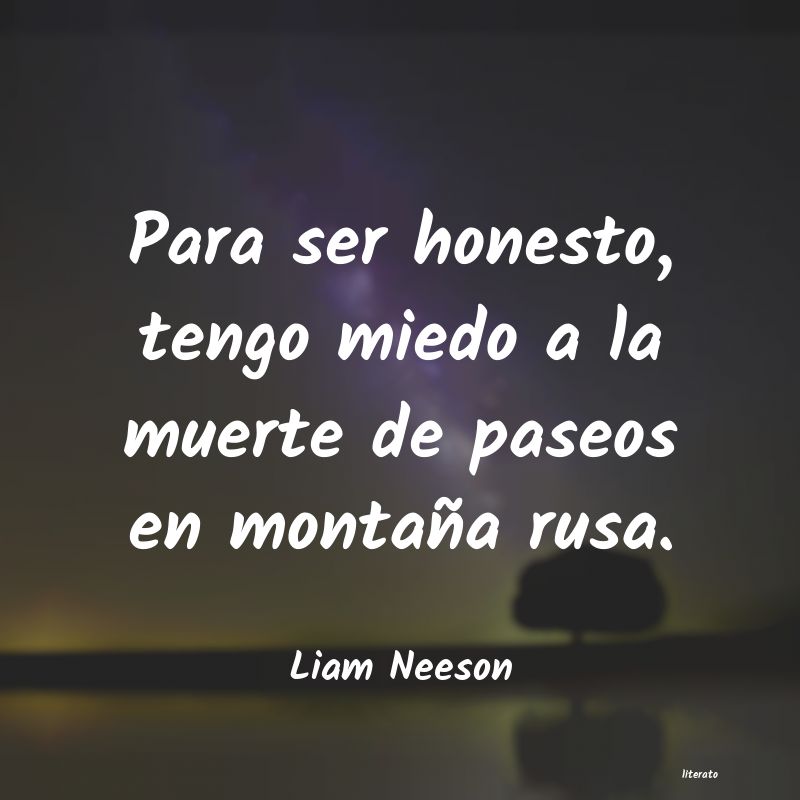 Frases de Liam Neeson