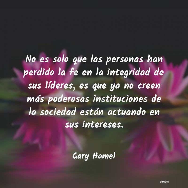 Frases de Gary Hamel