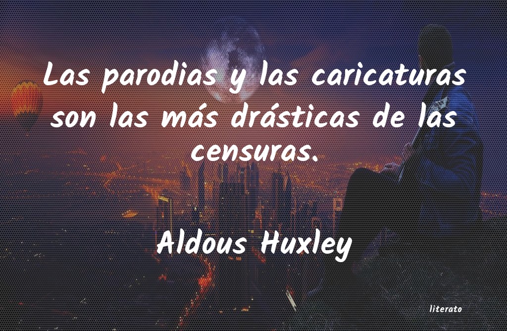 frases de Aldous Huxley