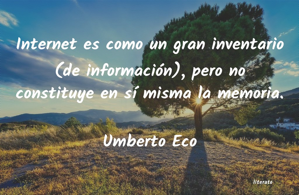 Frases de Umberto Eco