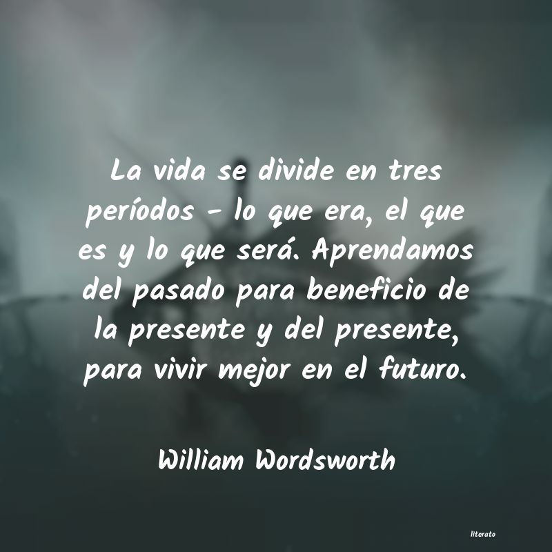 frases de William Wordsworth