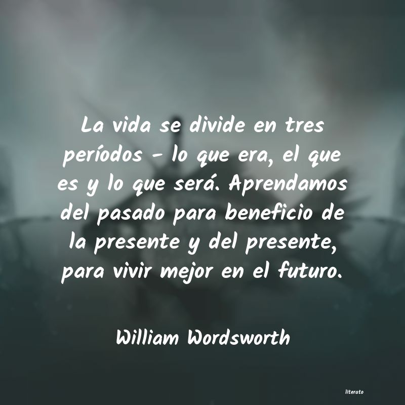 Frases de William Wordsworth