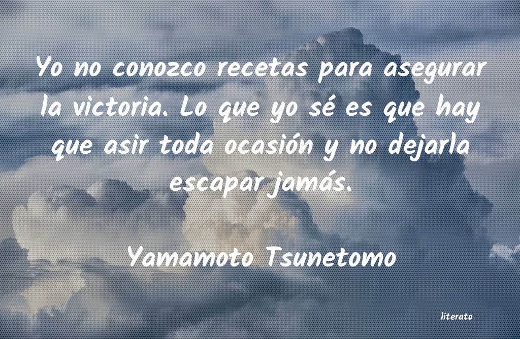 Frases de Yamamoto Tsunetomo