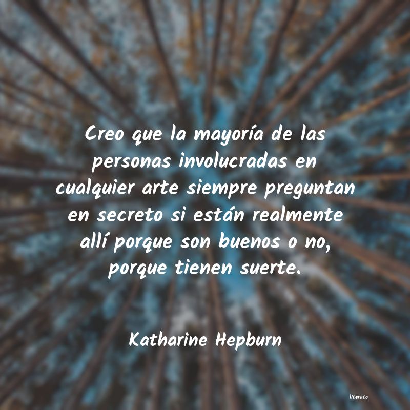 Frases de Katharine Hepburn