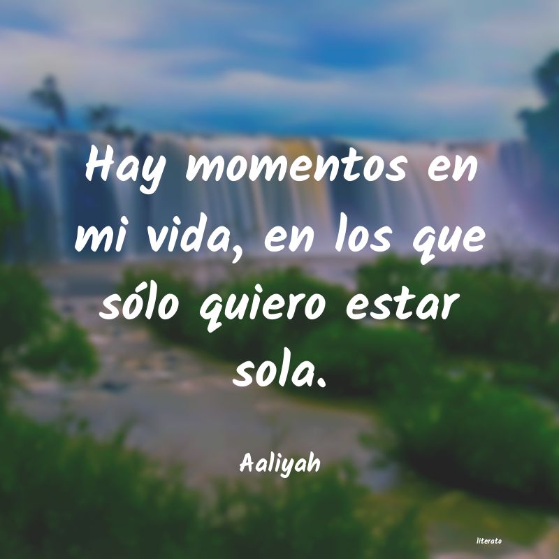 frases de Aaliyah