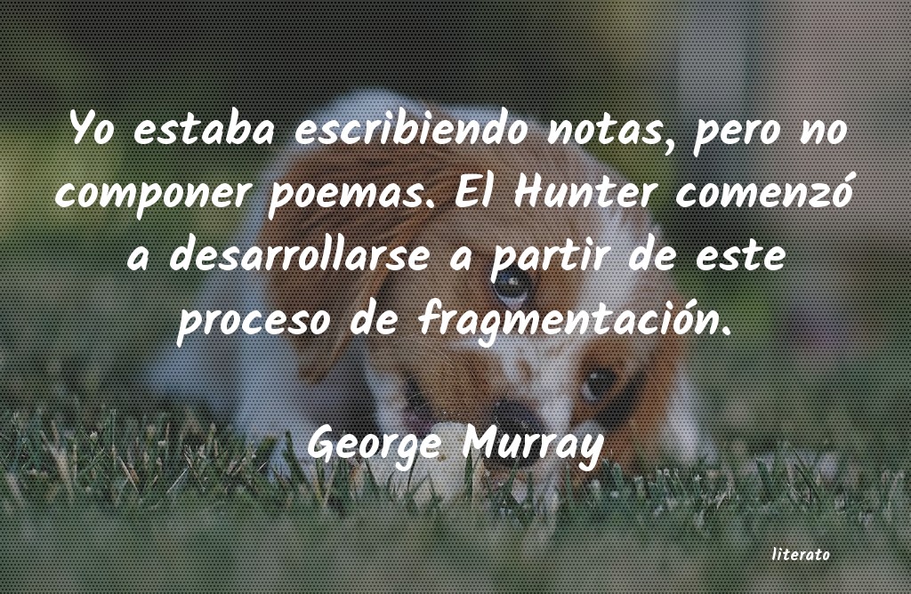 Frases de George Murray