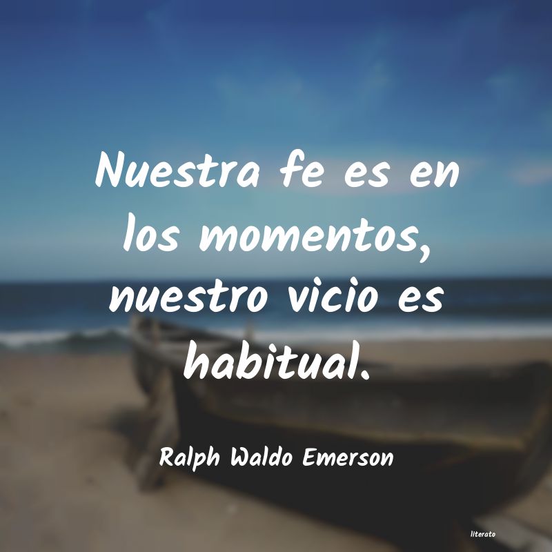 Frases de Ralph Waldo Emerson