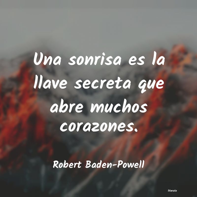 frases de Robert Baden-Powell
