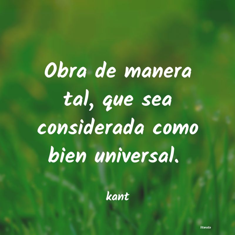 Frases de kant