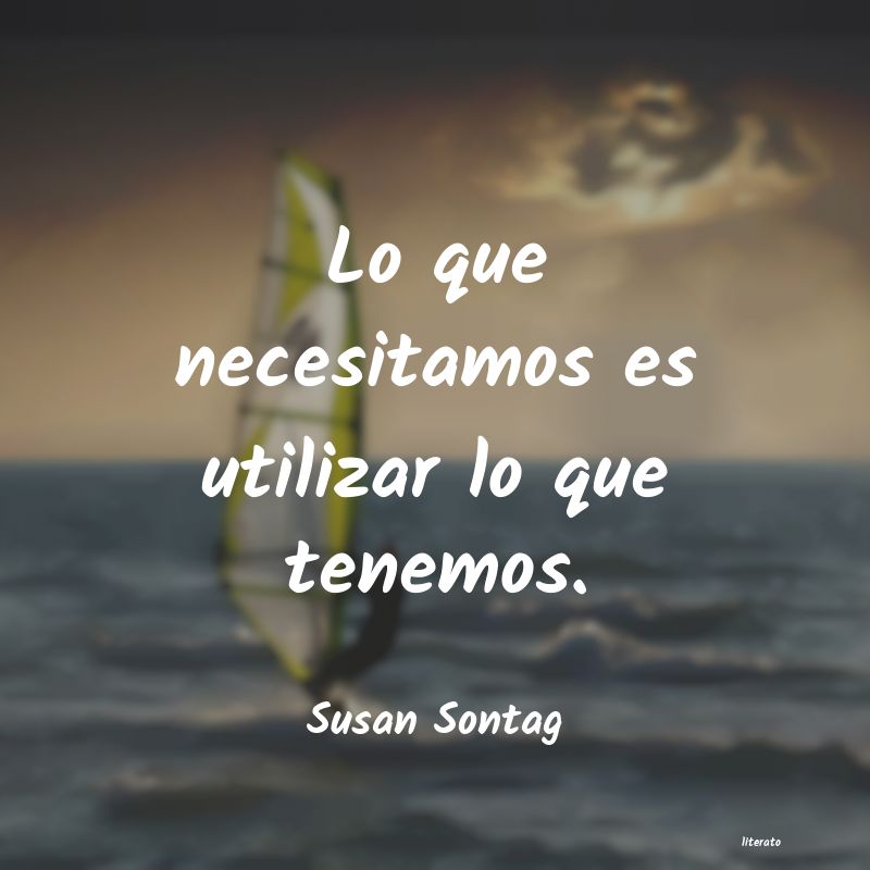 frases de Susan Sontag
