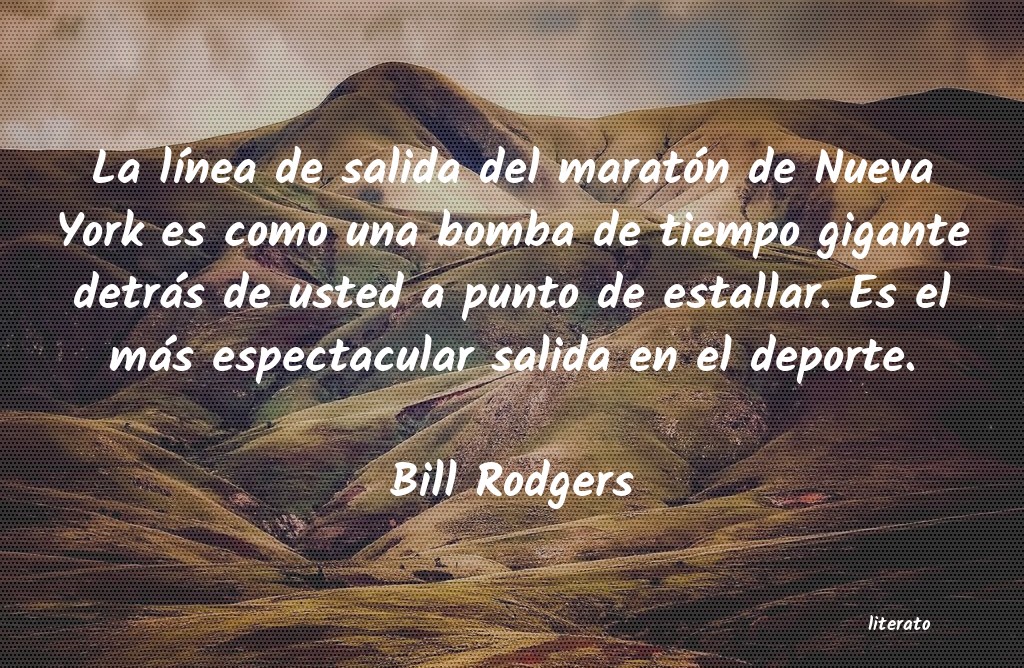Frases de Bill Rodgers