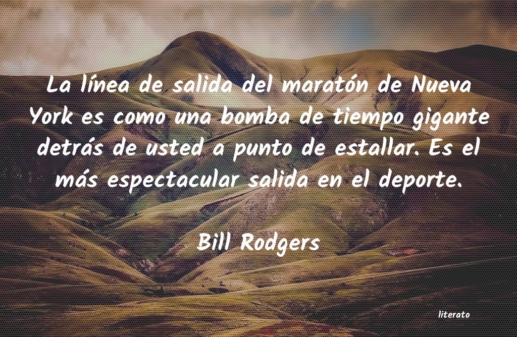 frases de Bill Rodgers