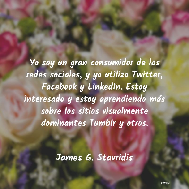 Frases de James G. Stavridis