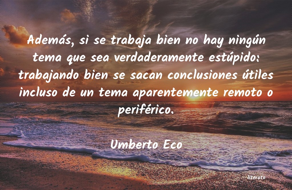 Frases de Umberto Eco