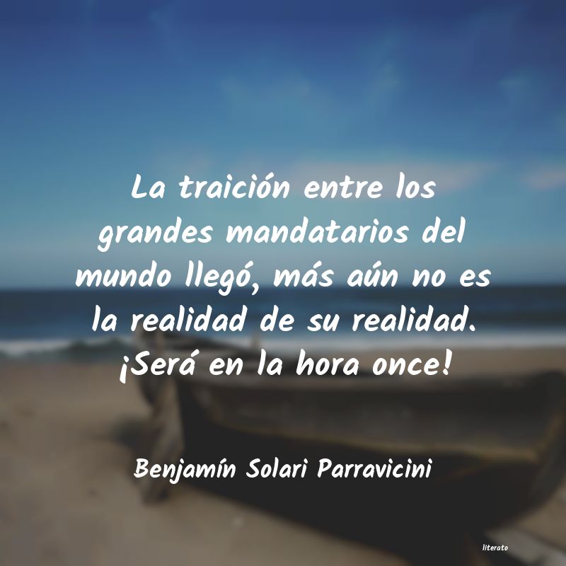 Frases de Benjamín Solari Parravicini