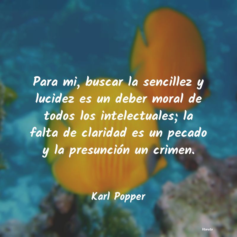 Frases de Karl Popper