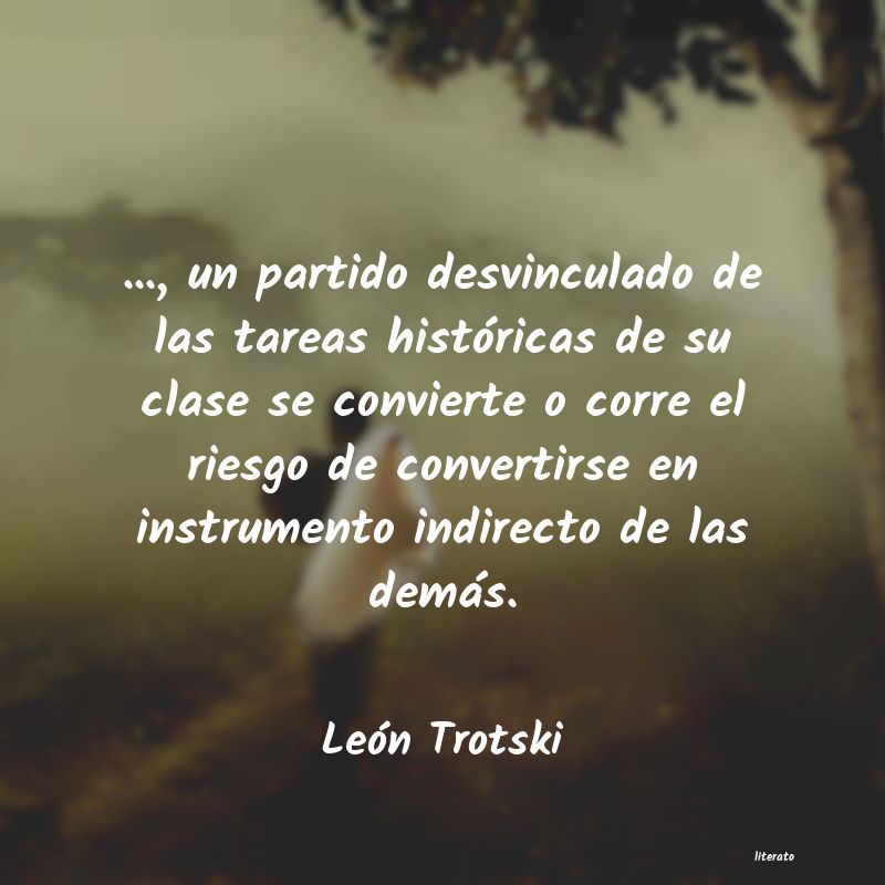 frases de León Trotski