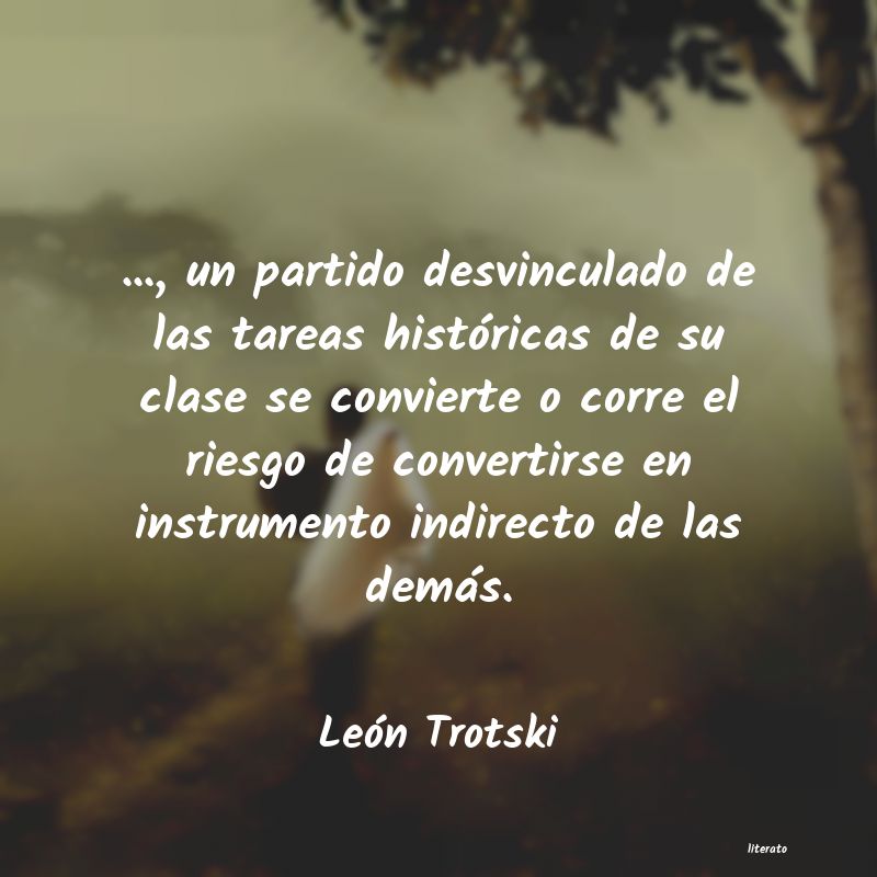 Frases de León Trotski