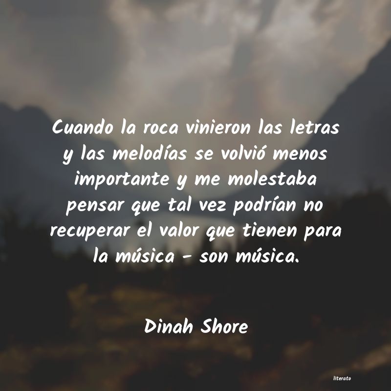 Frases de Dinah Shore