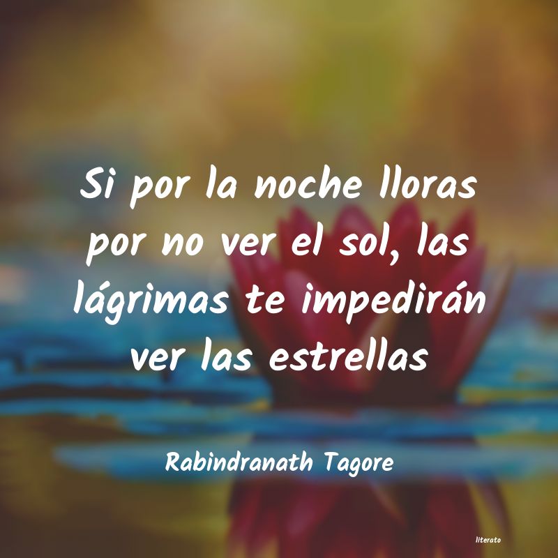 frases de Rabindranath Tagore