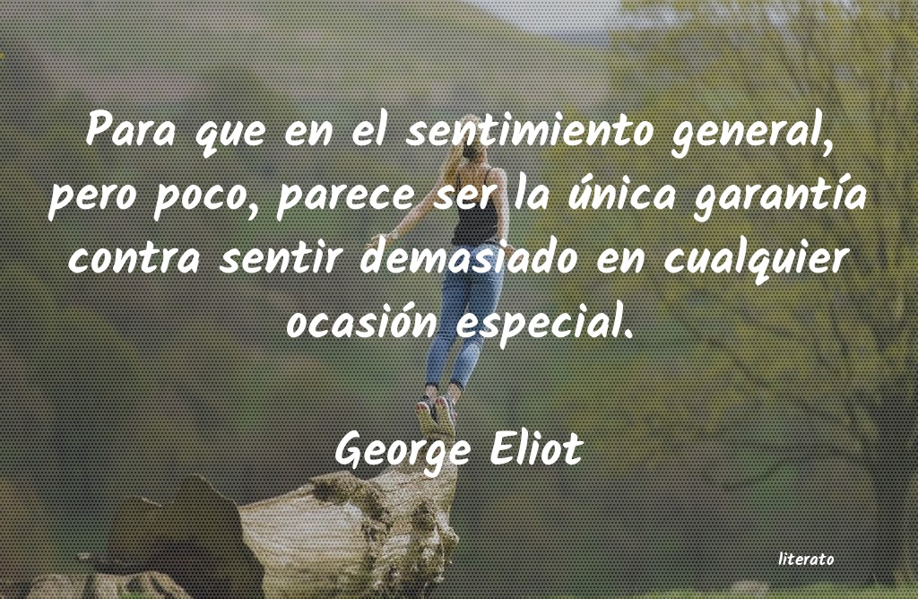 Frases de George Eliot