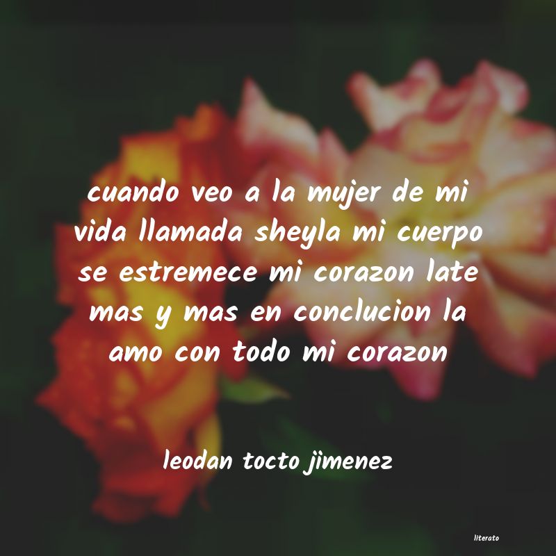 Frases de leodan tocto jimenez