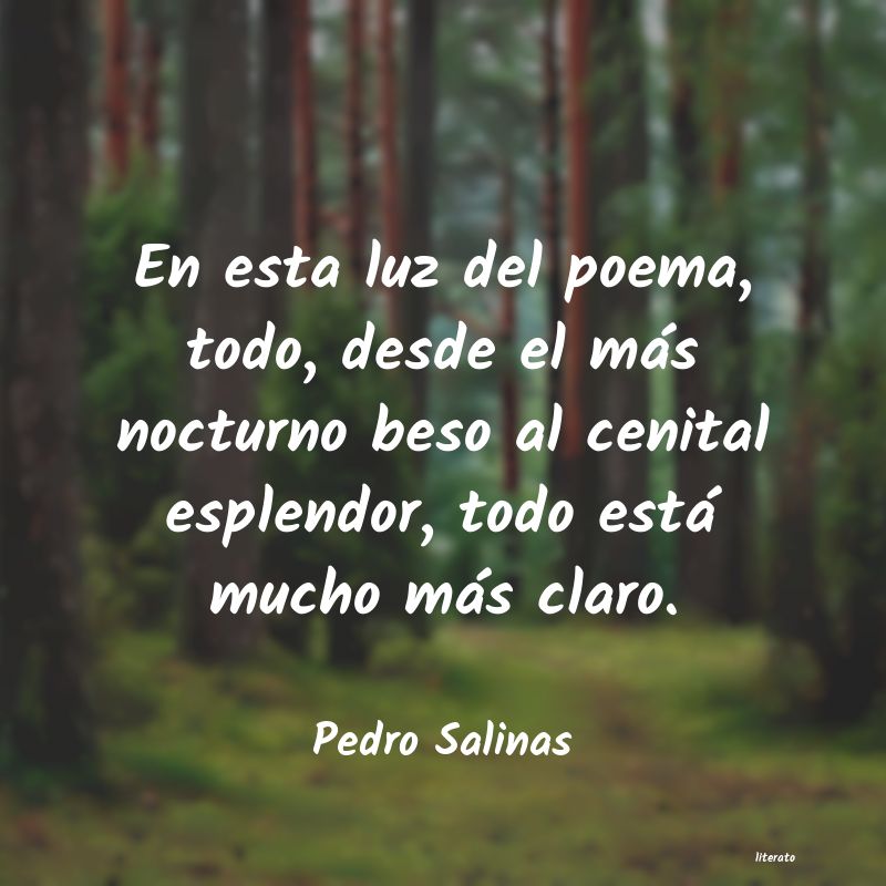 Frases de Pedro Salinas
