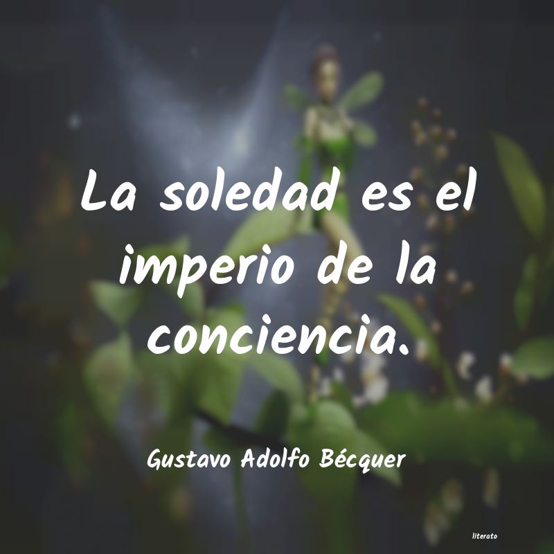 Frases de Gustavo Adolfo Bécquer