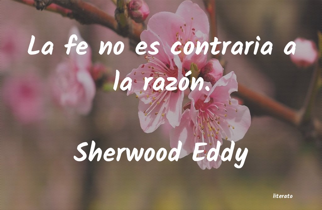 frases de Sherwood Eddy