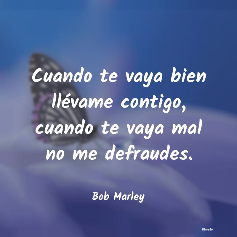 frases de Bob Marley