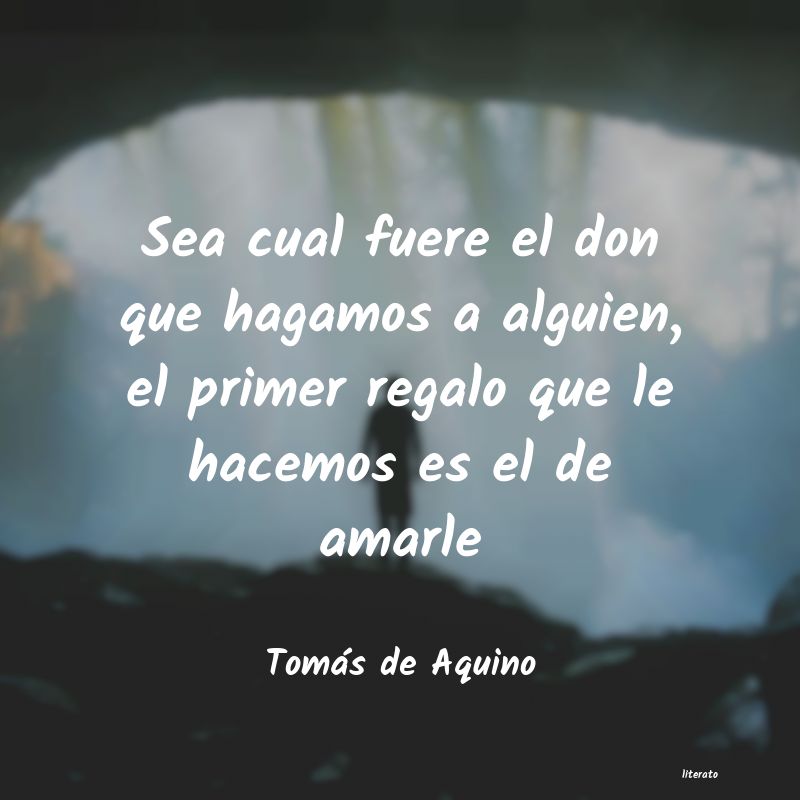 Frases de Tomás de Aquino