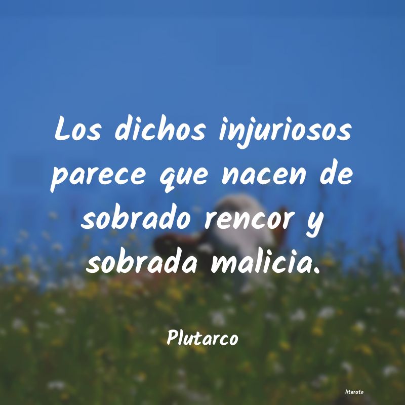 Frases de Plutarco