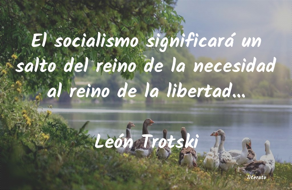 frases de LeÃ³n Trotski