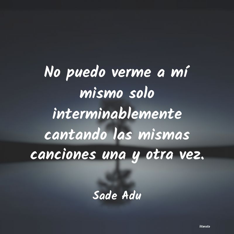frases de Sade Adu