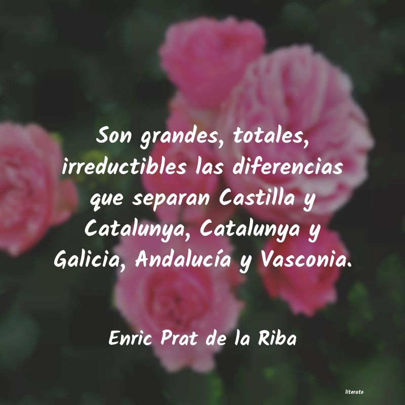 Frases de Enric Prat de la Riba