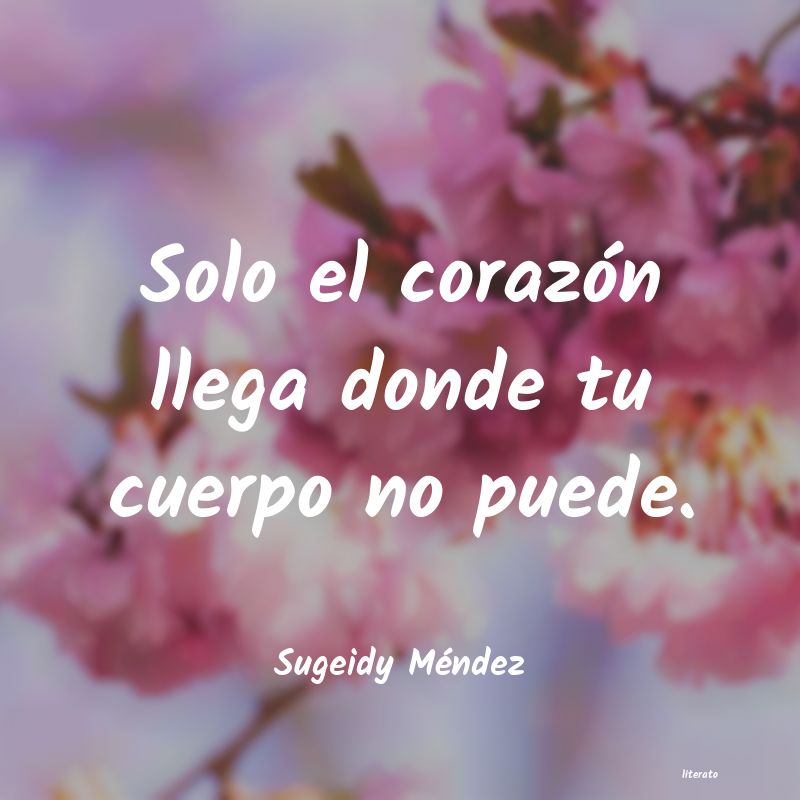 frases de Sugeidy Méndez