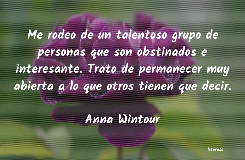 frases de Anna Wintour