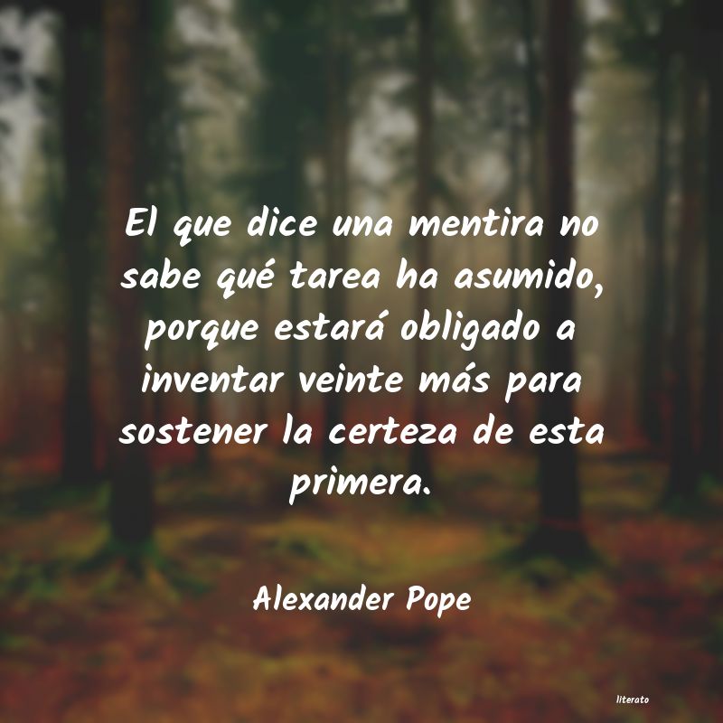 Frases de Alexander Pope