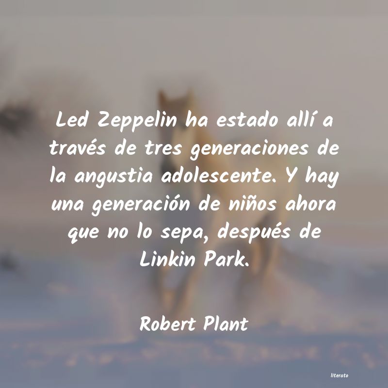 frases de Robert Plant