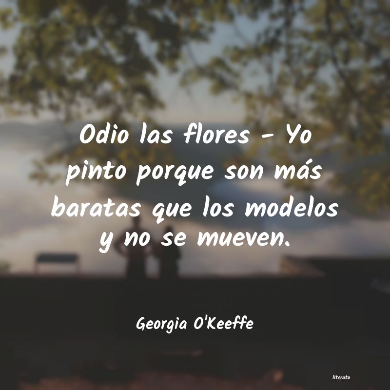 Frases de Georgia O'Keeffe