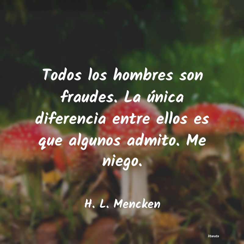 frases de H. L. Mencken
