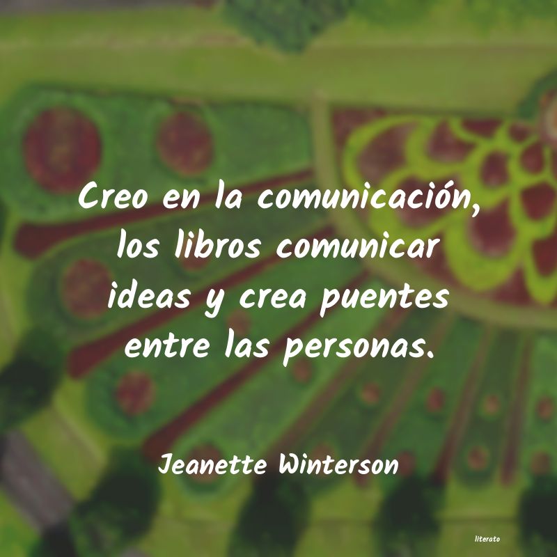 Frases de Jeanette Winterson