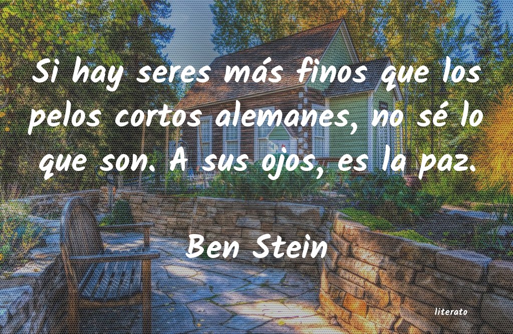 Frases de Ben Stein