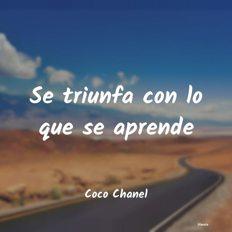 frases moda coco chanel