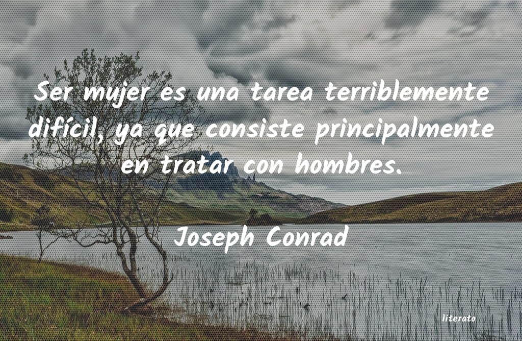 Frases de Joseph Conrad