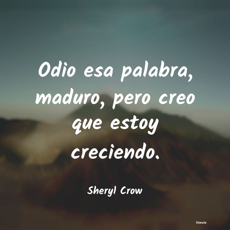 Frases de Sheryl Crow
