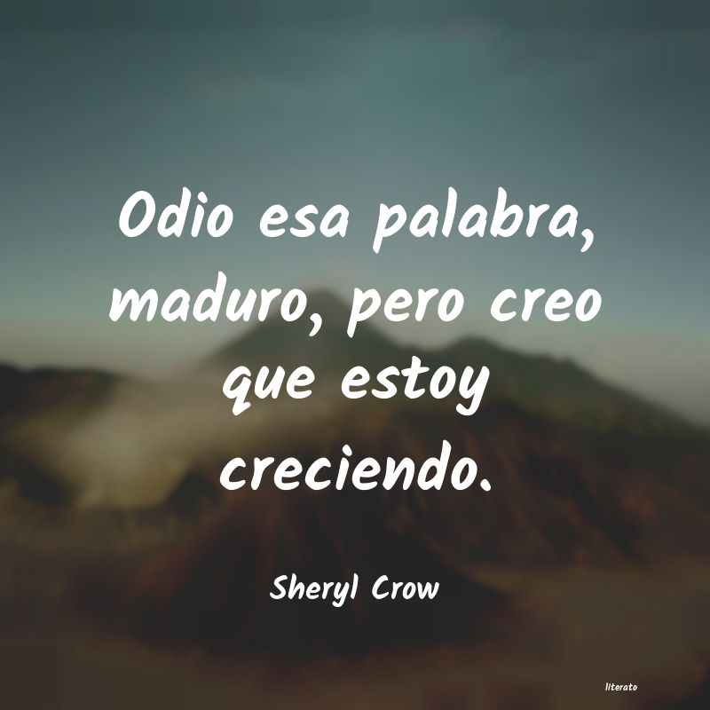 frases de Sheryl Crow